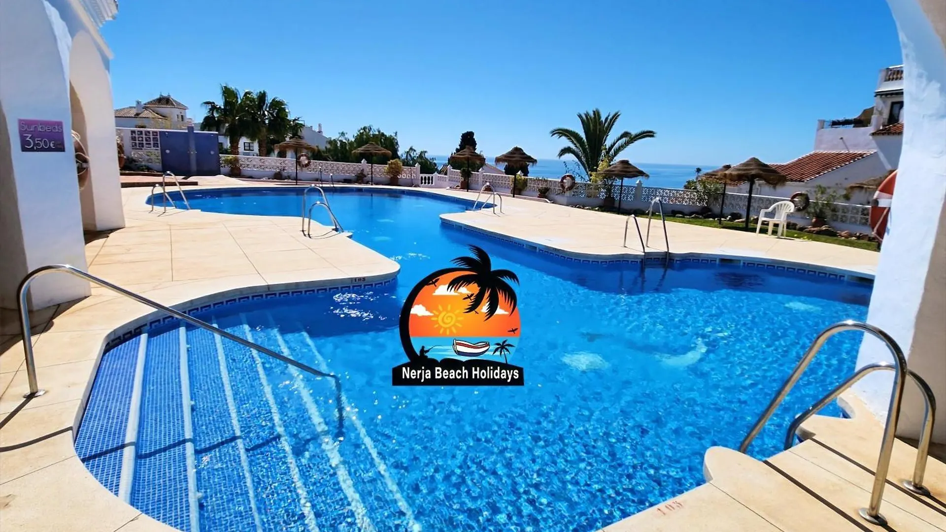 2 Bed Apartment With Sea View Near Burriana Beach Nerja