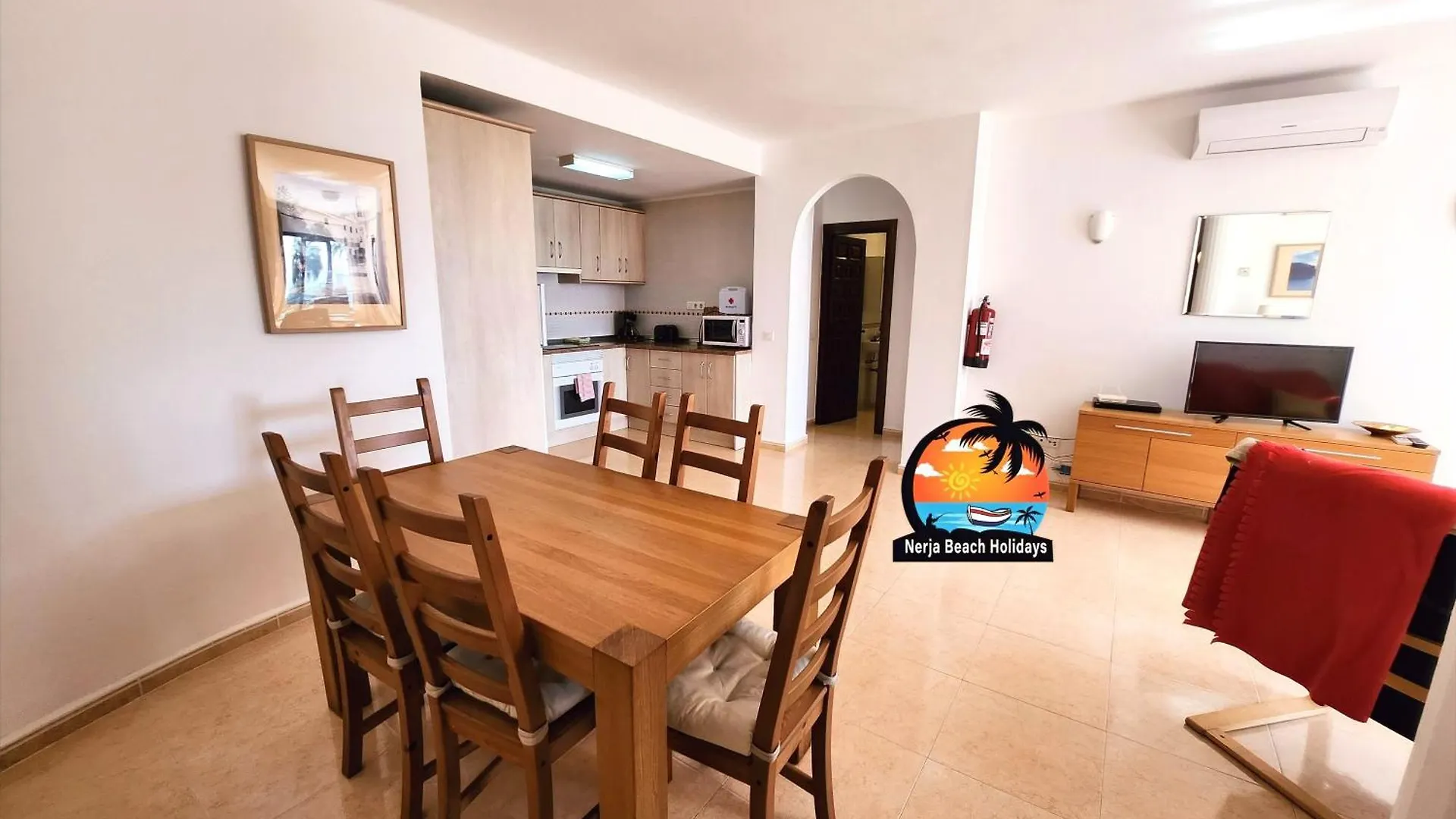 2 Bed Apartment With Sea View Near Burriana Beach Nerja Spain